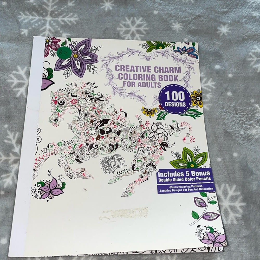 Creative Charm Coloring Book for Adults